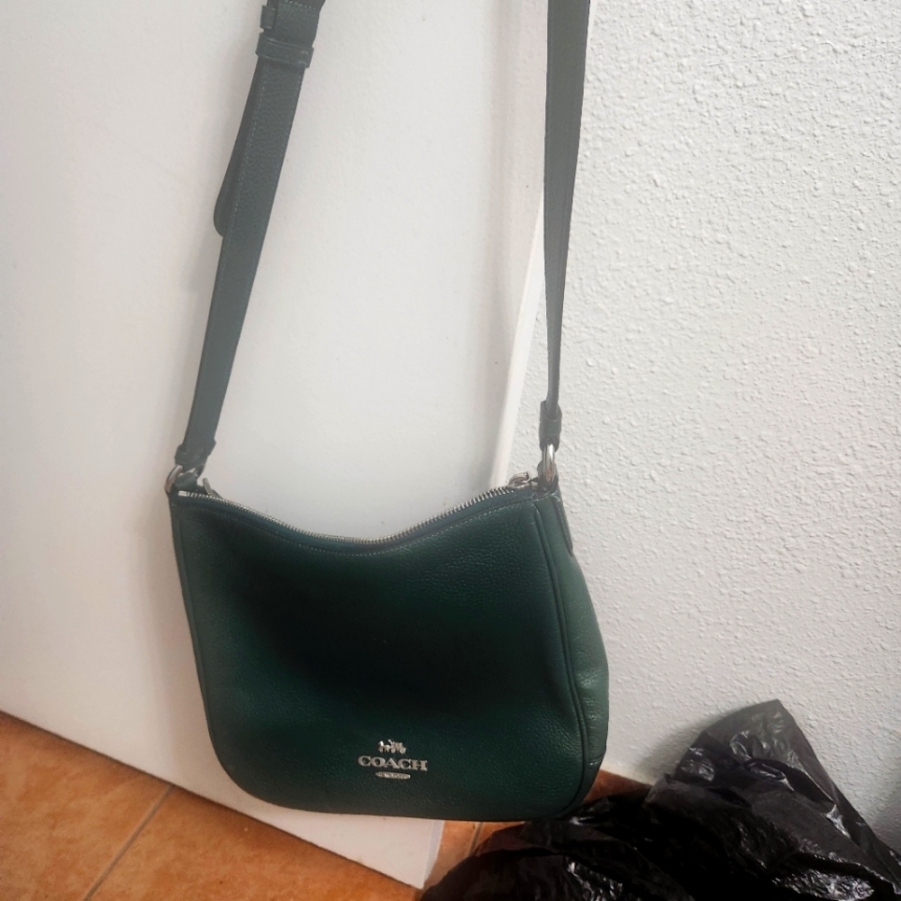 Coach Teal Large Crossbody